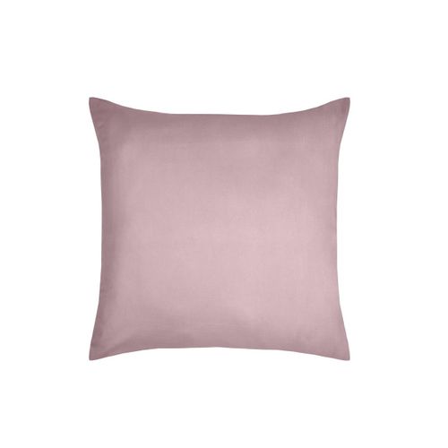 1 Taie D'oreiller Coton Uni 63 X 63 Cm Edens Rose