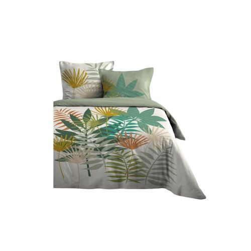 Housse Couette + 2 Taies 220 X 240 Cm Giovanna Tropicale