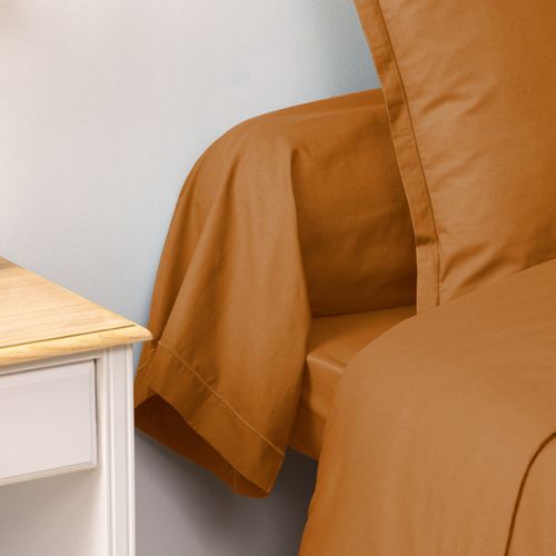 Taie De Traversin 85 X 185 Cm Horizon Jaune Cumin