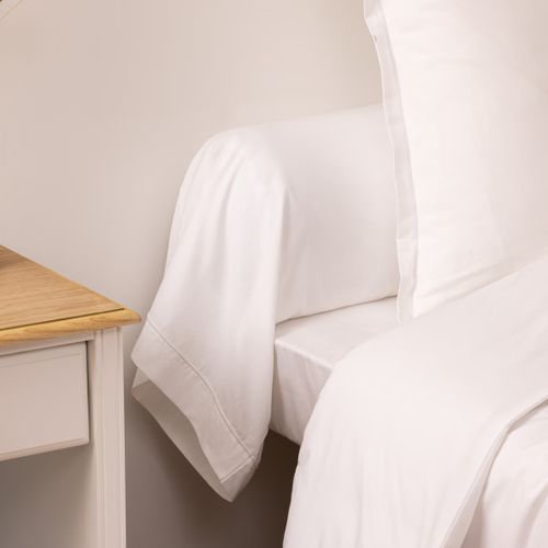 Taie De Traversin 85 X 185 Cm Horizon Blanc