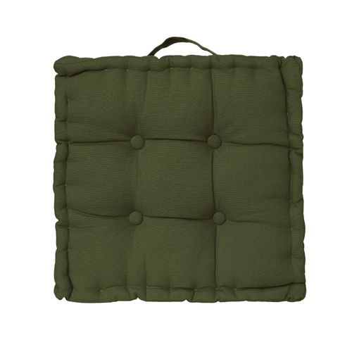 Coussin De Sol 40 X 40 Cm Horizon Uni Kaki