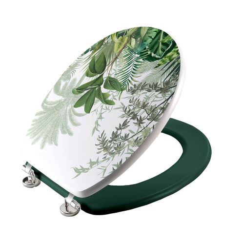 Abattant Wc 37 X 46 Cm Charnieres Metal Vagabonde