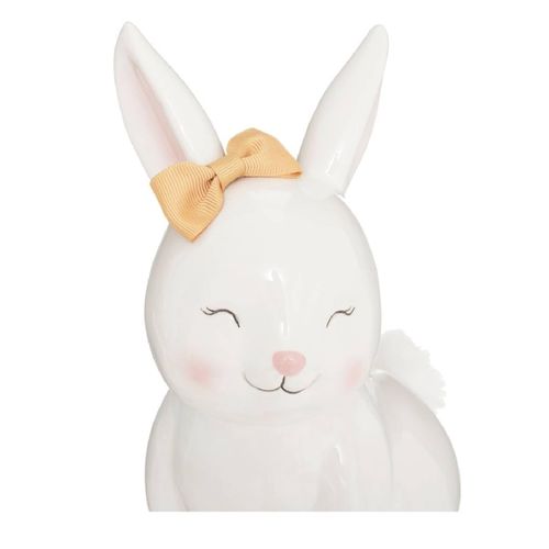 Tirelire Dolomite Lapin 22 Cm