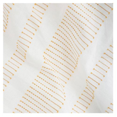 Housse De Couette + 2 Taies 240 X 220 Cm Dobby Jaune