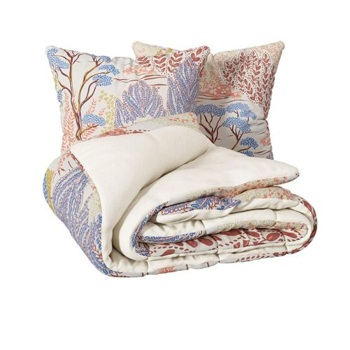 Housse De Couette + 2 Taies 240 X 220 Cm Foret D'ete