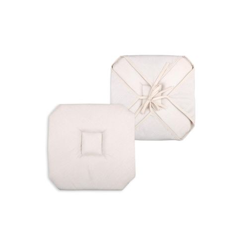 Coussin Galette De Chaise 4 Rabats 40x40cm Lin Chinee