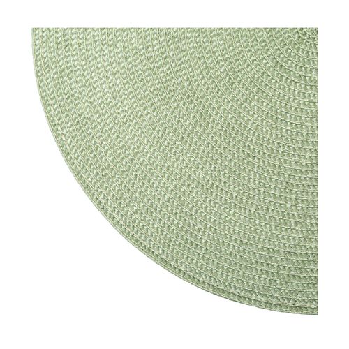 Set De Table Tresse Rond Olive