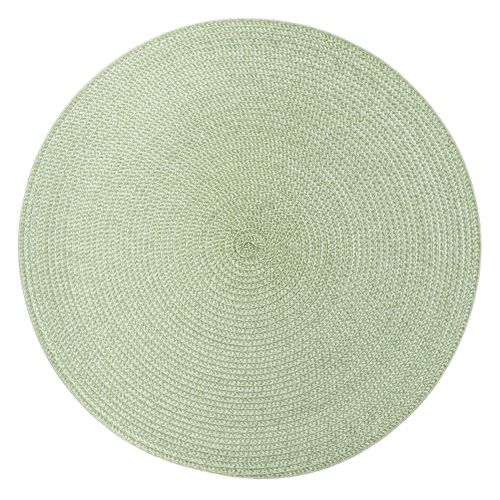 Set De Table Tresse Rond Olive