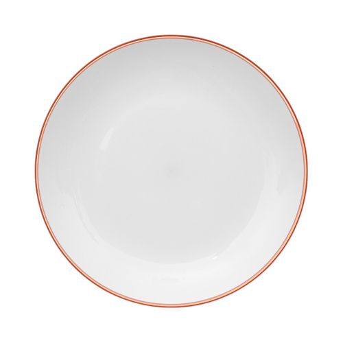 Assiette Plate 25cm Collection Pastel Rouge