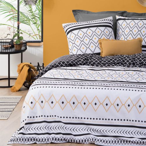 Housse De Couette + 2 Taies 220 X 240 Cm Ethnique Chic
