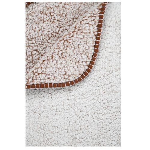 Plaid 125x150cm Collection Moelleux Beige