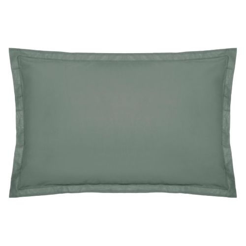 Taie D'oreiller 50 X 70 Cm Coton Vert Celadon
