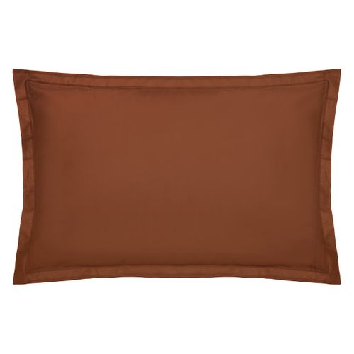 Taie D'oreiller 50 X 70 Cm Coton Terracotta