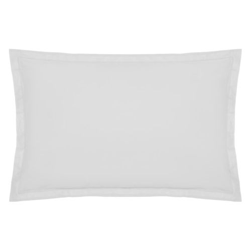 Taie D'oreiller 50 X 70 Cm Coton Blanc