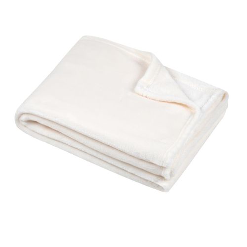 Plaid 180x220 Cm Collection Confort Ecru