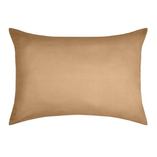 1 Taie D'oreiller Coton Uni 50 X 70 Cm Edens Curry