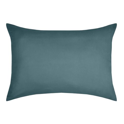 1 Taie D'oreiller Coton Uni 50 X 70 Cm Edens Eucalyptus
