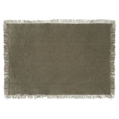 Set De Table En Coton 30 X 45 Cm Mahas Kaki