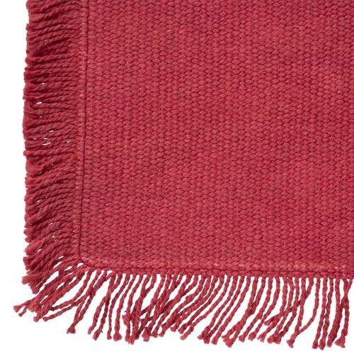 Set De Table En Coton 30 X 45 Cm Mahas Grenat