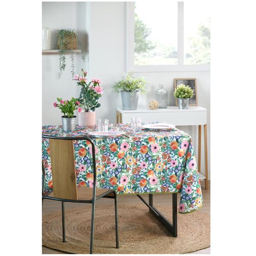 Nappe Rectangle 140 X 240 Cm Verger Fleuri