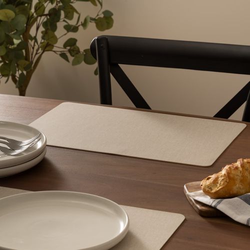 Set De Table 30 X 45 Cm Axelle Beige