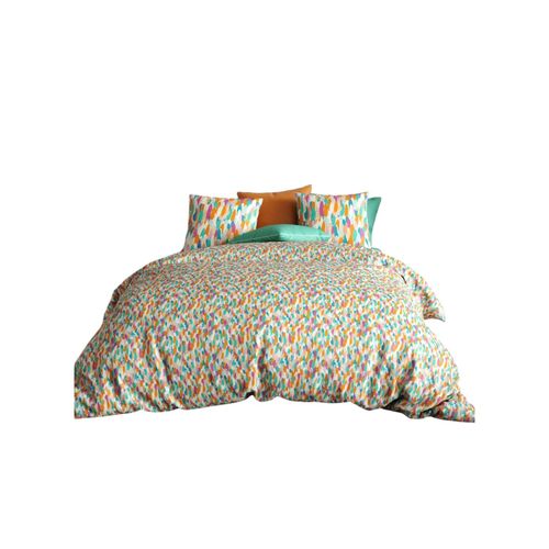 Housse De Couette + 2 Taies 220 X 240 Cm Colorama