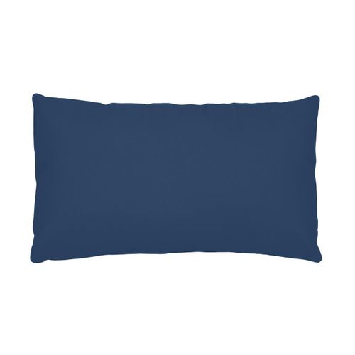 1 Taie D'oreiller Coton Uni 50 X 70 Cm Alice Bleu