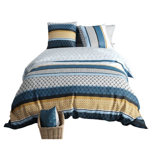 Housse De Couette + 2 Taies 240 X 260 Cm Ossis