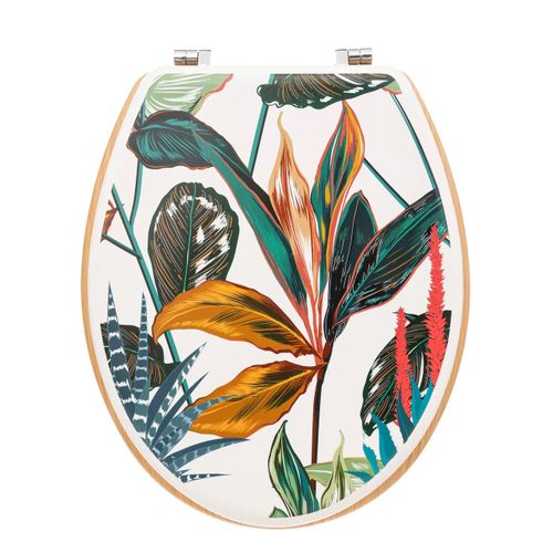 Abattant Wc Avec Motif Tropical