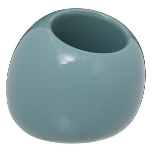 Brosse Wc Avec Porte-brosse - Design Moderne Et Compact Bleu Artique