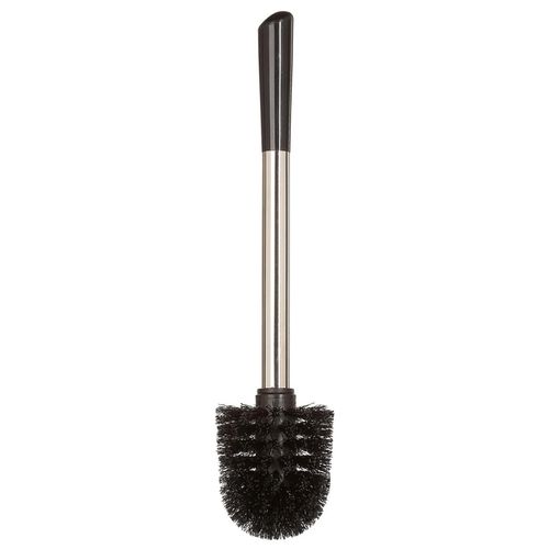 Brosse Wc Avec Porte-brosse - Design Moderne Et Compact Noir