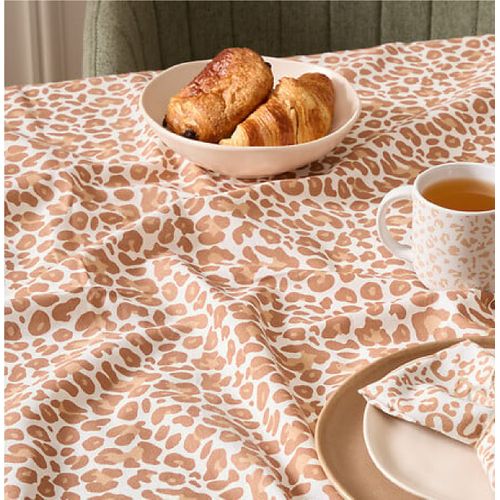 Nappe En Coton 150 X 250 Cm Leopard