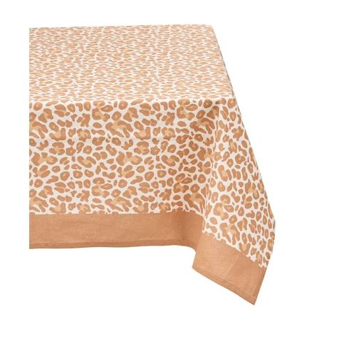 Nappe En Coton 150 X 250 Cm Leopard