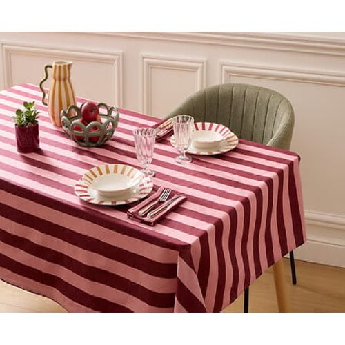 Nappe En Coton 150 X 250 Cm Cherry