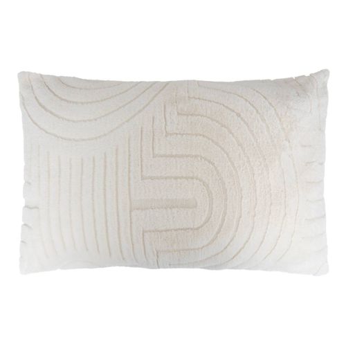 Coussin Jacquard Arka 50 X 80 Cm Ivoire