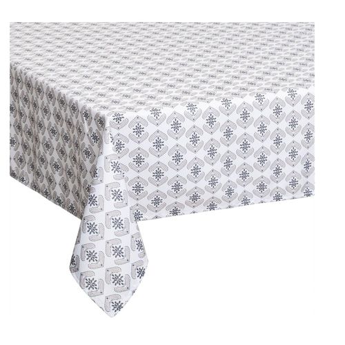 Nappe Imprimée Carreaux Vintage 140 X 240 Cm