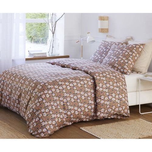 Housse De Couette + Taies Gaze De Coton 220 X 240 Cm Verone