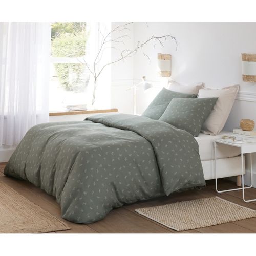 Housse De Couette + Taies Gaze De Coton 240 X 260 Cm Celestine