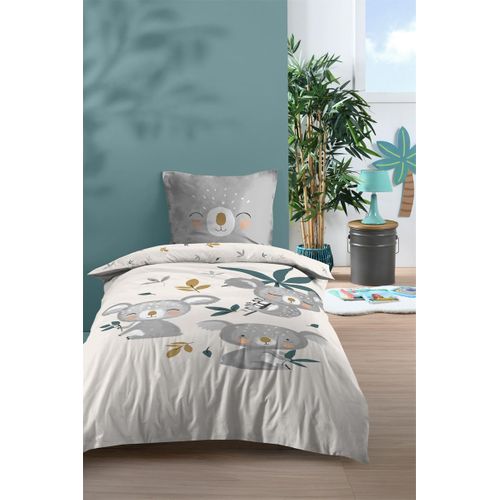 Housse De Couette + 1 Taie 140 X 200 Cm Koala