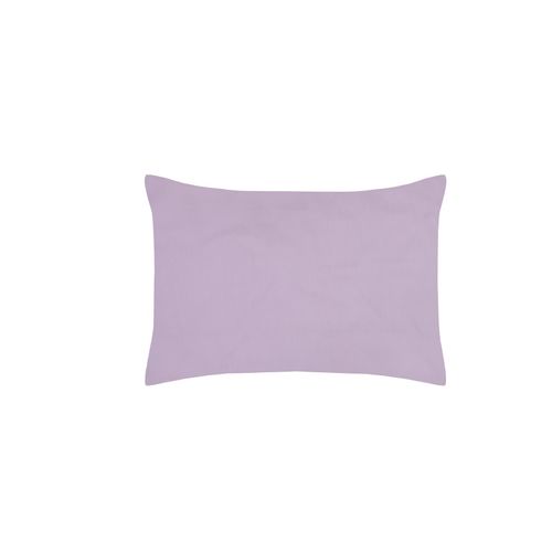 1 Taie D'oreiller Percale De Coton Uni 50 X 70 Cm Elysee Violet