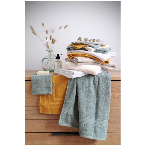 Lot De 2 Gants De Toilette 15 X 21 Cm Laguna Terracotta