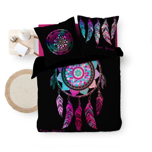 Parure Housse De Couette 240 X 260 Cm Spirit Porte Bonheur