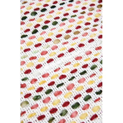 Plaid 125 X 150 Cm à Franges Multicouleur Archy