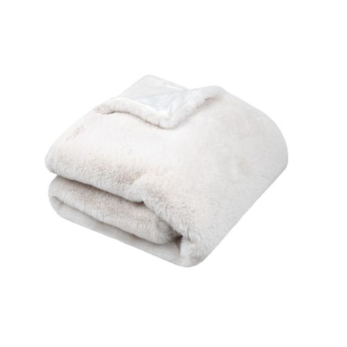 Plaid 130 X 160 Cm Cocooning Bostan Beige