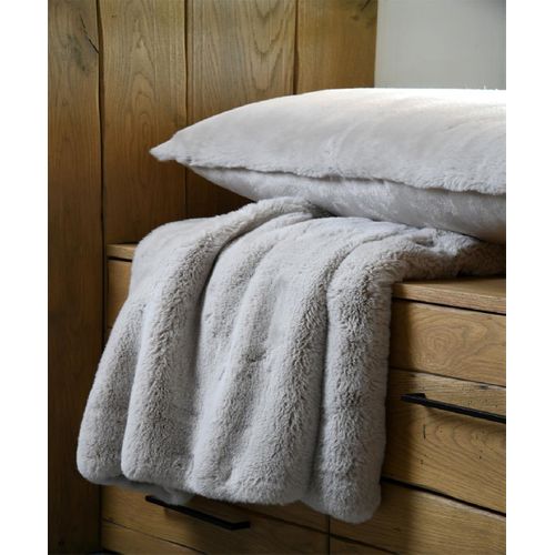 Plaid 180 X 220 Cm Cocooning Bostan Gris