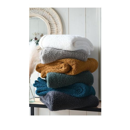 Plaid 130 X 160 Cm Montreal Anthracite