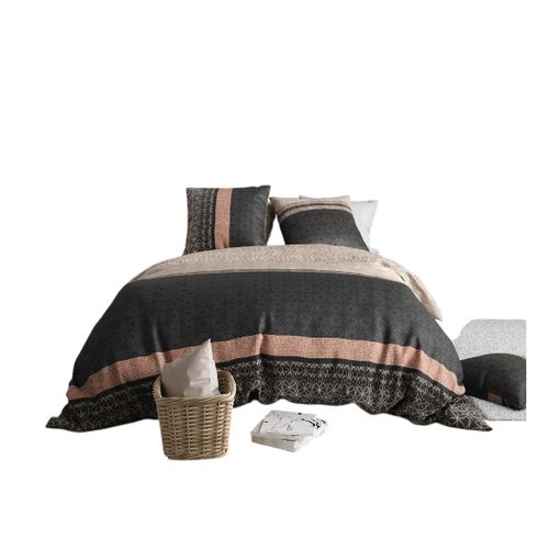 Housse Couette + 2 Taies 220 X 240 Cm Obsetnique