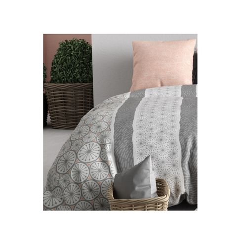 Housse Couette + 2 Taies 220 X 240 Cm Manda Cora