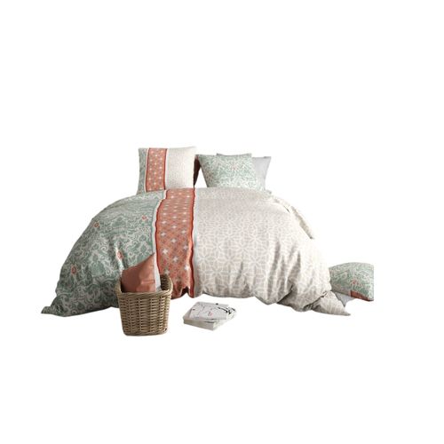 Housse Couette + 2 Taies 220 X 240 Cm Arabesque