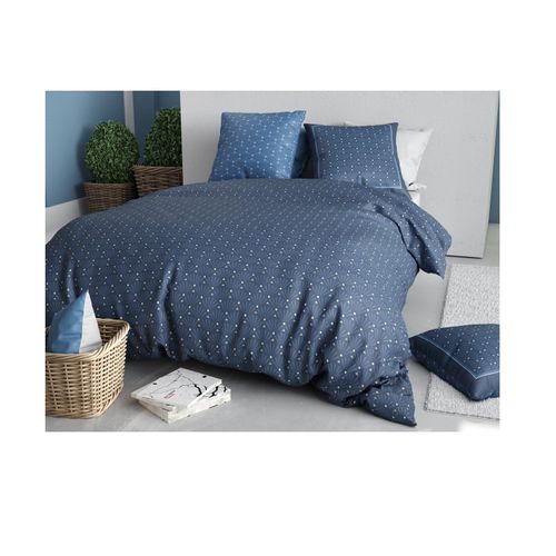 Housse Couette + 2 Taies 260 X 240 Cm Geometrique Azura